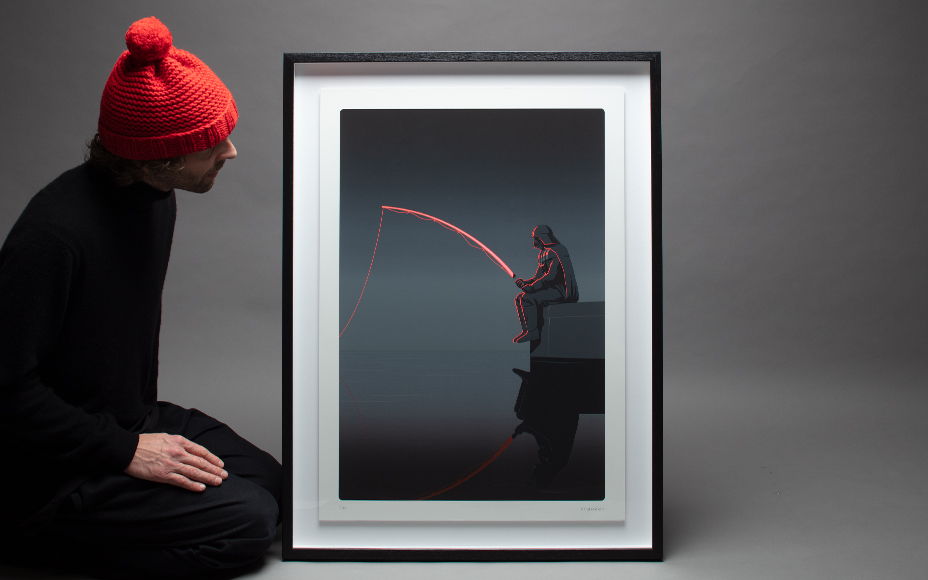DARTH FISHER SILKSCREEN PRINT