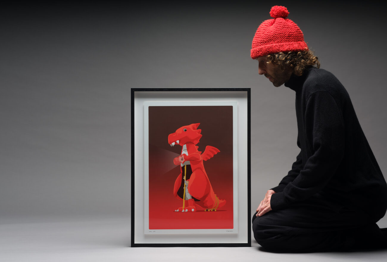 Lucky Dragon Silkscreen print